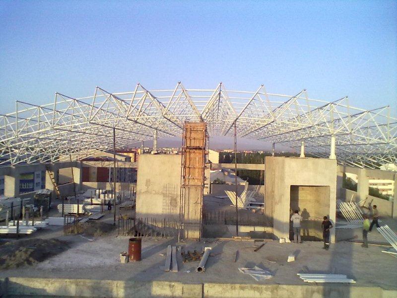 Ağrı Ticaret ve Sanayi Odası Binası            Uzay Çatı İmalatı ve Montajı Yapılması