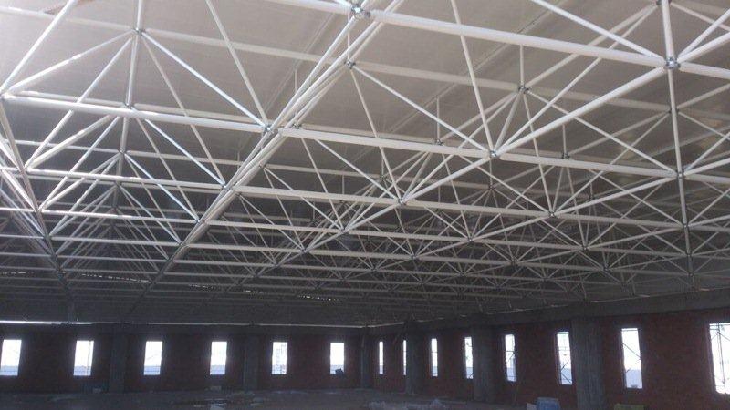 Malva Tekstil Plastikçiler OSB Fabrika Binası Uzay Çatı İmalatı ve Montajı Yapılması