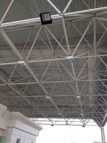 Zafer Havaalanı Giriş ve Apron Binası Uzay Çatı İmalatı ve Montajı Yapılması