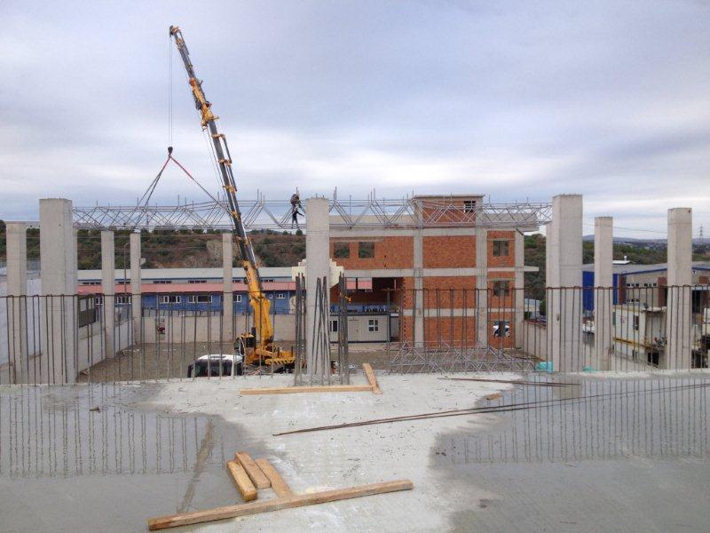 Hazerbaba 5-6 Parsel Plastikçiler OSB Uzay Çatı İmalatı ve Montajı Yapılması