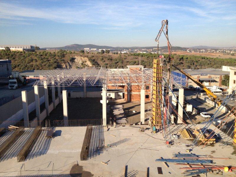 Hazerbaba 5-6 Parsel Plastikçiler OSB Uzay Çatı İmalatı ve Montajı Yapılması