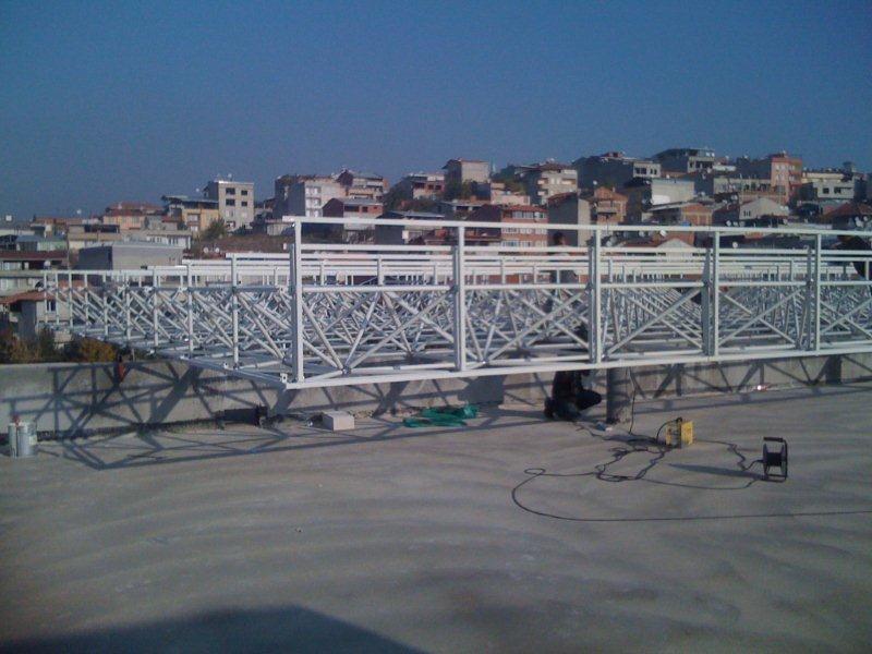 Bursa alışveriş merkezi Uzay Çatı İmalatı ve Montajı Yapılması