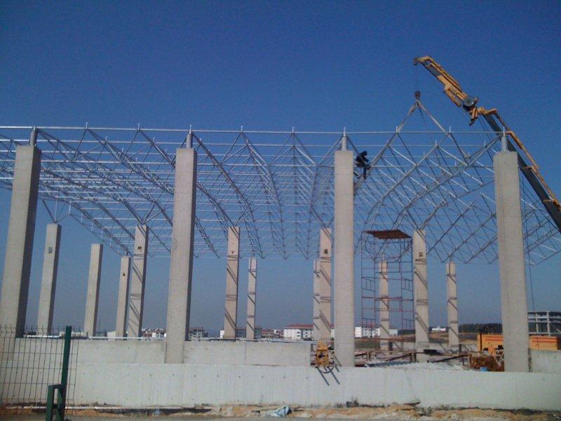 Kasso Müh. Fabrika Binası  Uzay Çatı İmalatı ve Montajı Yapılması