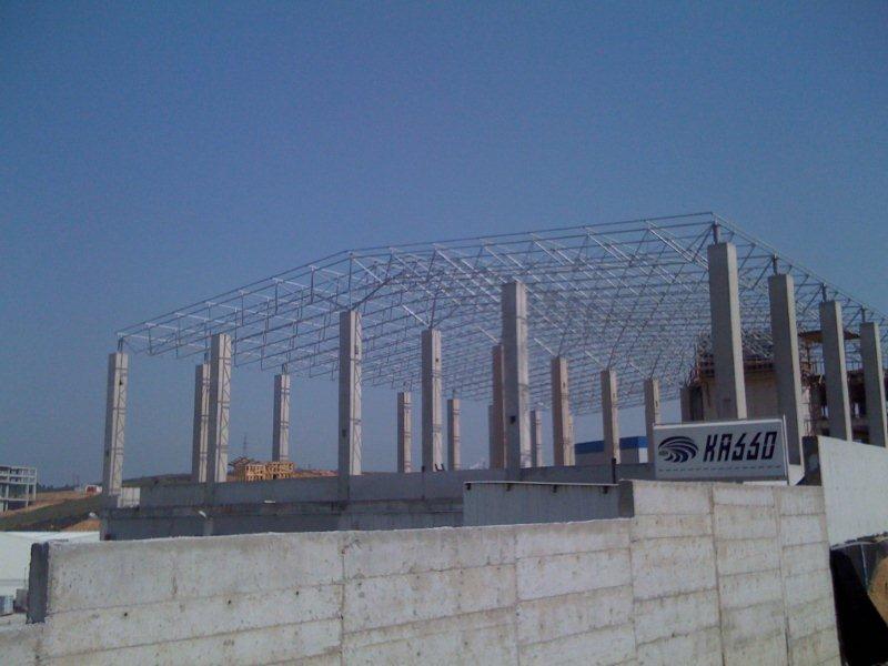 Kasso Müh. Fabrika Binası  Uzay Çatı İmalatı ve Montajı Yapılması