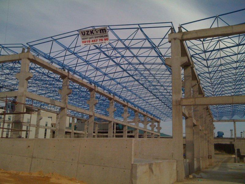 İstanbul Anadolu Yakası OSB Uzay Çatı İmalatı ve Montajı Yapılması