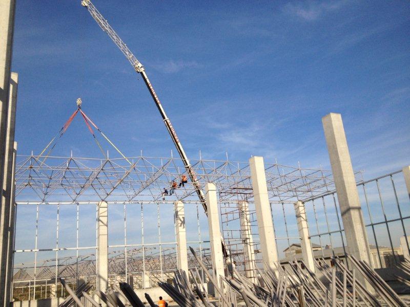 Hazerbaba 5-6 Parsel Plastikçiler OSB Uzay Çatı İmalatı ve Montajı Yapılması