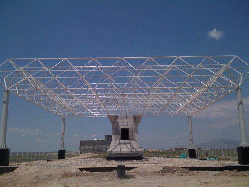 Zafer Havaalanı Giriş ve Apron Binası Uzay Çatı İmalatı ve Montajı Yapılması