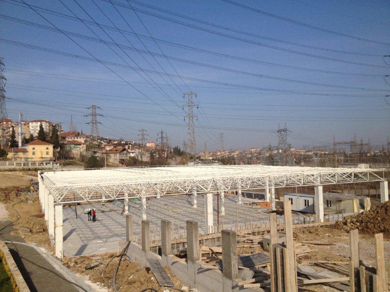 Maltepe pazaryeri Uzay çatı imalatı ve montajı