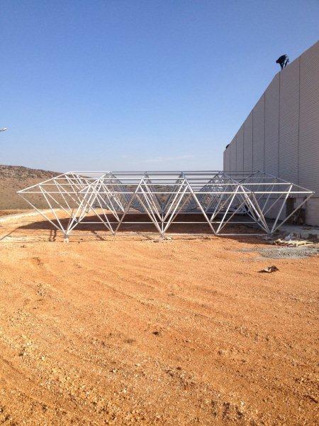 Sevim YILDIZ Eğitim Kampüsü Spor Salonu Uzay Çatı İmalatı ve Montajı