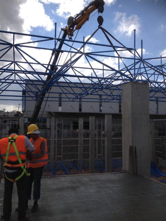 Anadolu yakası OSB Uzay çatı imalat ve montajı yapılması