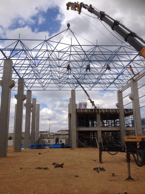 Anadolu yakası OSB Uzay çatı imalat ve montajı yapılması