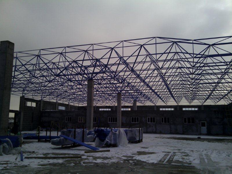 Aşgabat Deposu Uzay Çatı İmalatı ve Montajı Yapılması