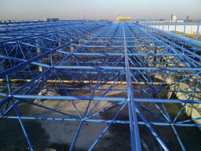 Aşgabat Deposu Uzay Çatı İmalatı ve Montajı Yapılması