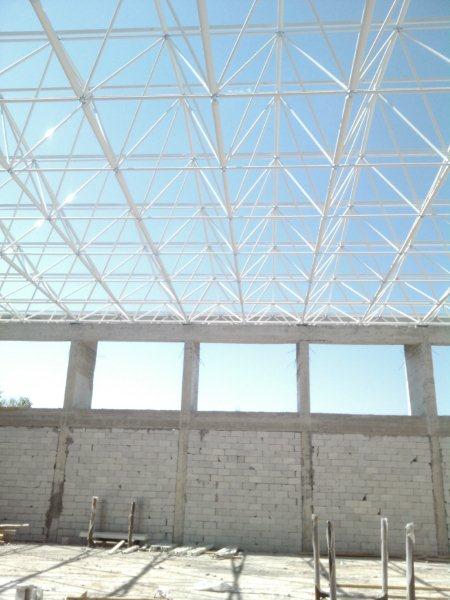 Küçük Tip Spor Salonu Uzay Çatı İmalatı ve Montajı Yapılması