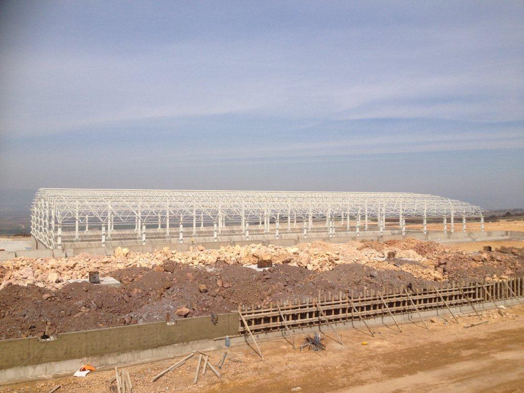 Hamzabey OSB Gübre ve Fiktif Depo  Çelik ve Uzay Çatı İmalatı ve Montajı Yapılması