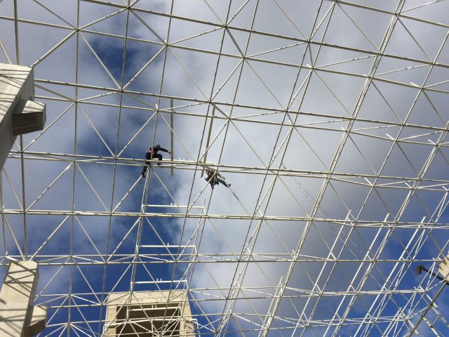 Güzeller OSB Fabrika Binası Uzay Çatı İmalatı ve Montajı Yapılması