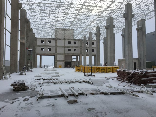 Güzeller OSB Fabrika Binası Uzay Çatı İmalatı ve Montajı Yapılması