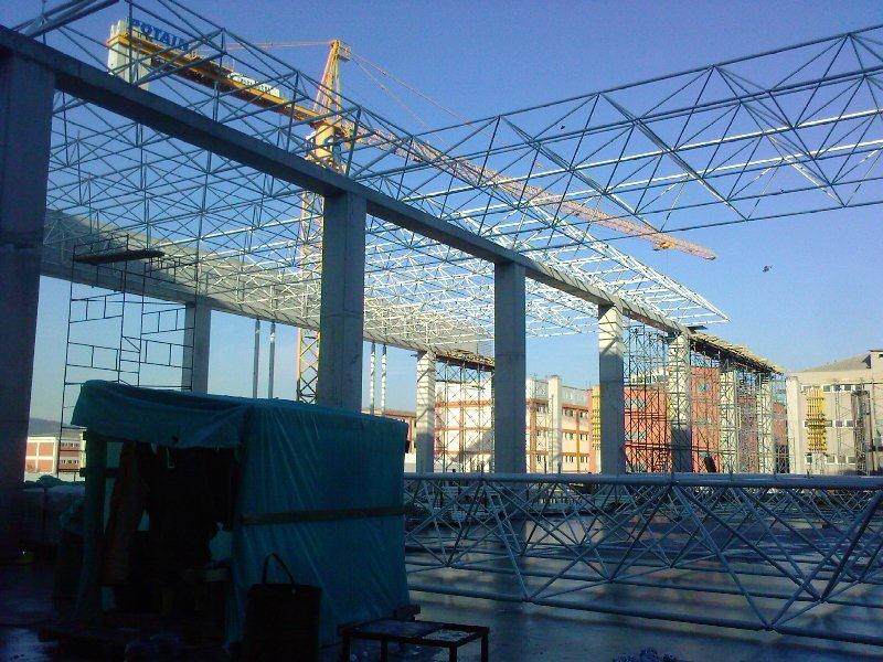 Tuzla Serbest Bölge DESBAŞ Deposu Uzay Çatı İmalatı ve Montajı Yapılması