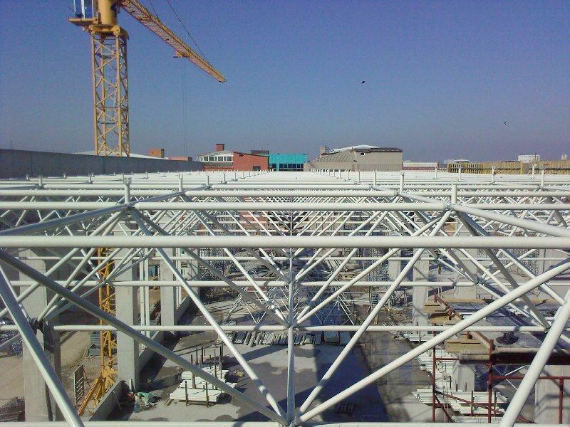 Tuzla Serbest Bölge DESBAŞ Deposu Uzay Çatı İmalatı ve Montajı Yapılması